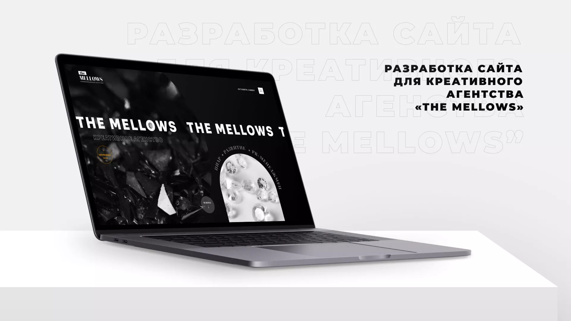 Разработка сайта креативного агентства «The Mellows» в Рыбинске